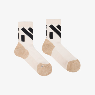 Race Sock Low Cut Beige