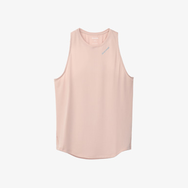 Race Tank W Dusty Pink