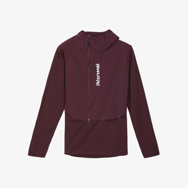 Tech Hoodie W Port Vermut