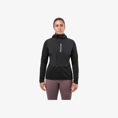 Tech Hoodie W Black