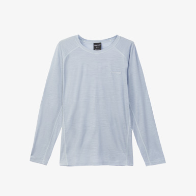 Women's Merino Long Sleeve T-shirt Blue