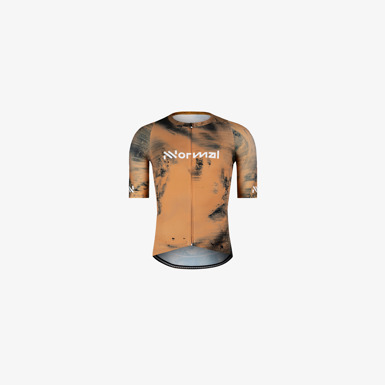 Men's Maillot Orange print