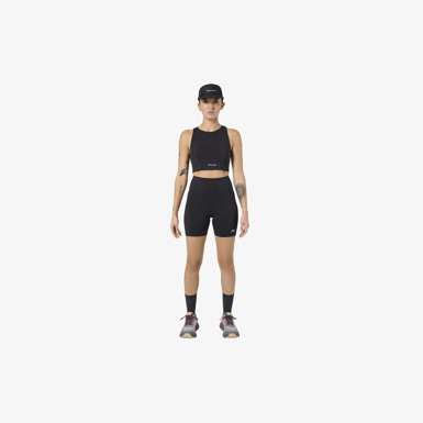 Trail Crop Top 02 W Black