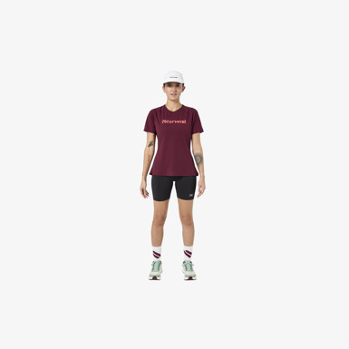 Race T-shirt 02 W Burgundy