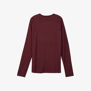 Merino Long Sleeve 02 Burgundy