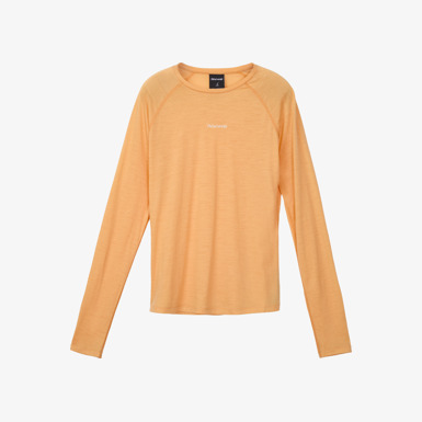 Merino Long Sleeve 02 W Orange