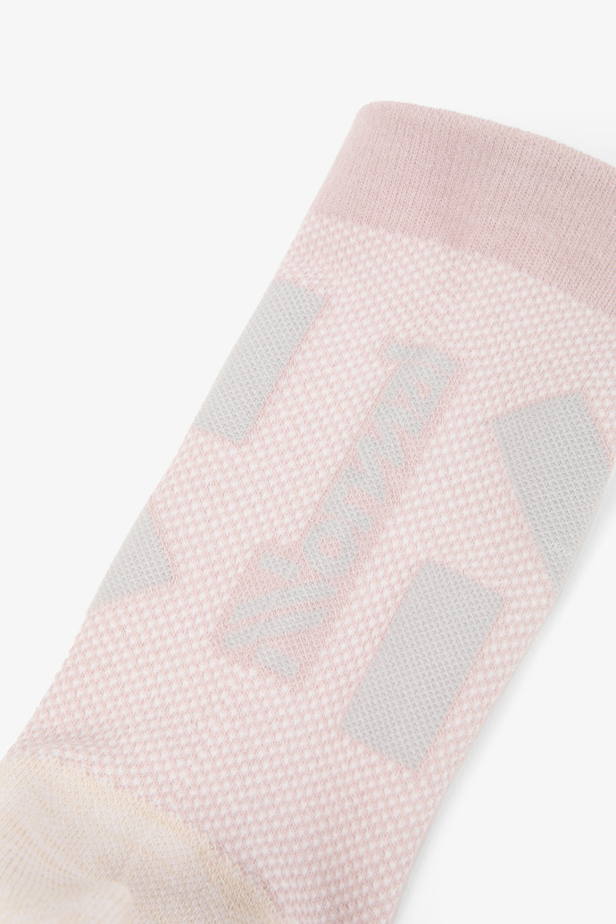 Race Sock Mitjons de running compressius rosa per a dona