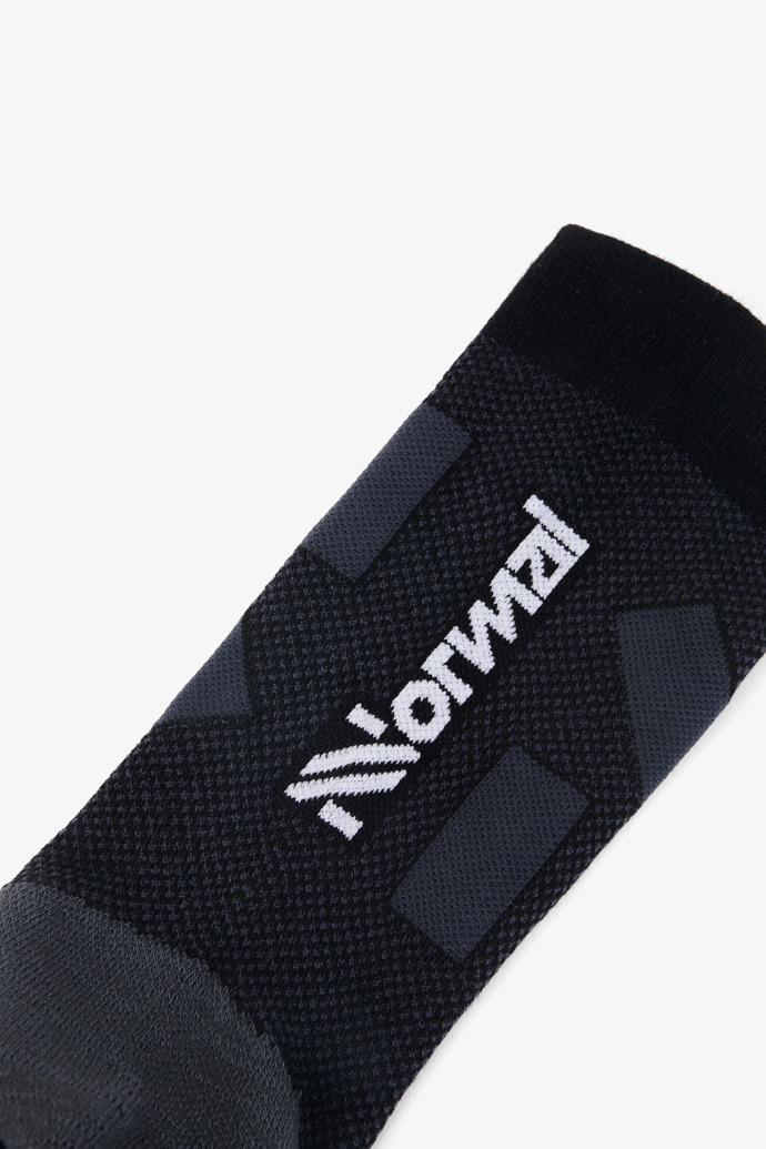 Race Sock Chaussettes noires de running de compression pour femme