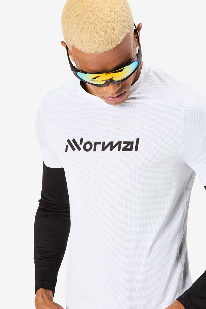 Men’s Race T-Shirt Camiseta carreras blanca para hombre