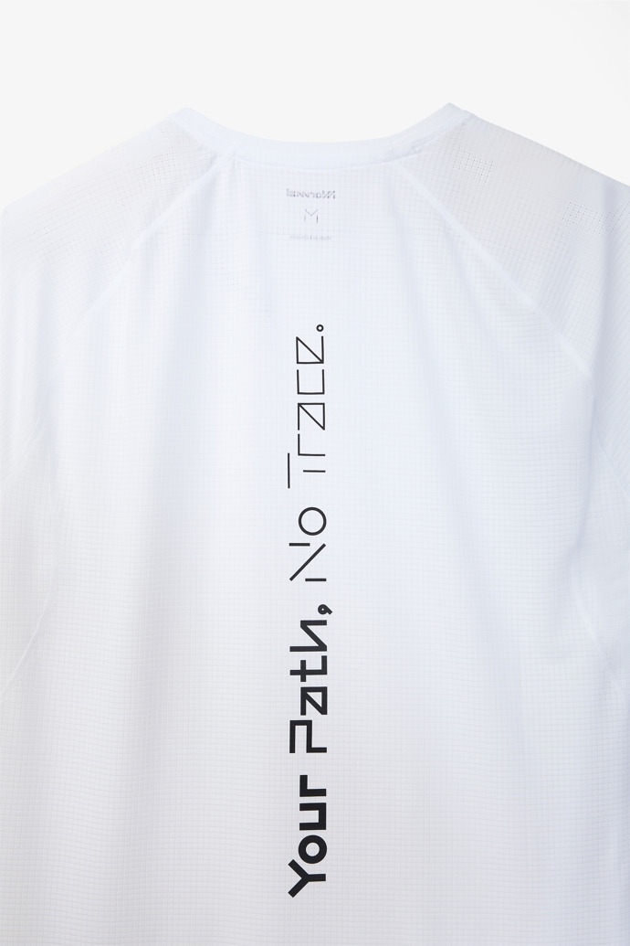 Men’s Race T-Shirt White Men's white running t-shirt