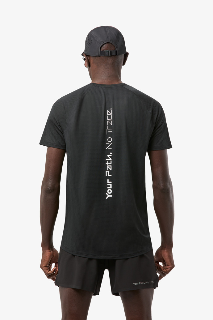 Men’s Race T-Shirt NN Black T-shirt technique noir pour hommes NN