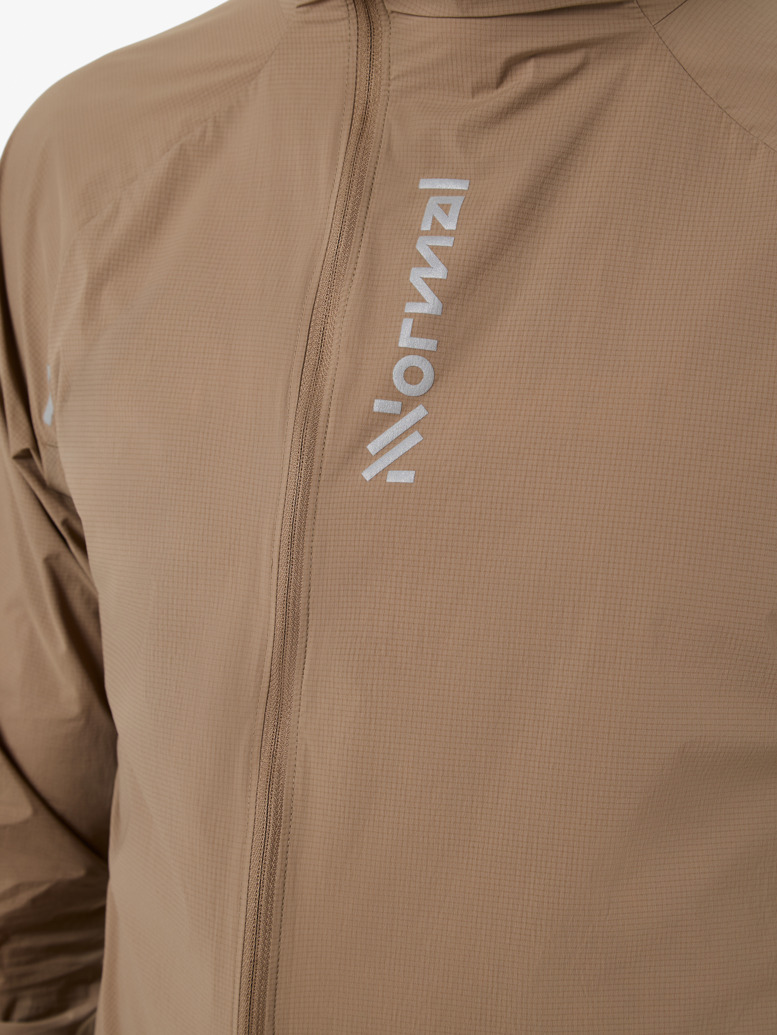 Trail Wind Jacket Light Brown Men's brown trail wind jacket