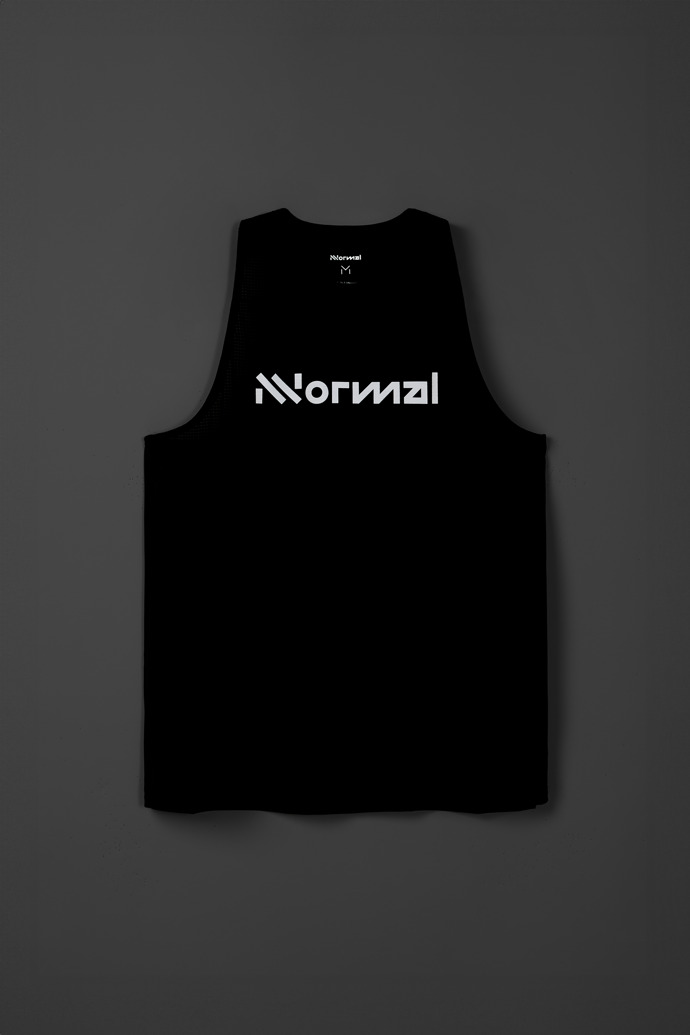 Race Tank W NN Schwarzes Lauf-T-Shirt für Frauen