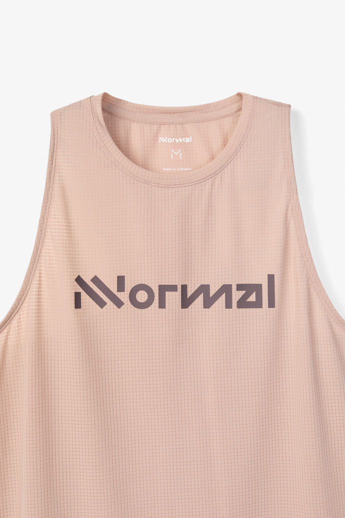 Race Tank W NN Camiseta carreras sin mangas rosa para mujer