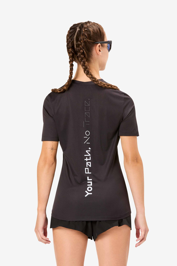 Women’s Race T-Shirt Women's  black race t-shirt