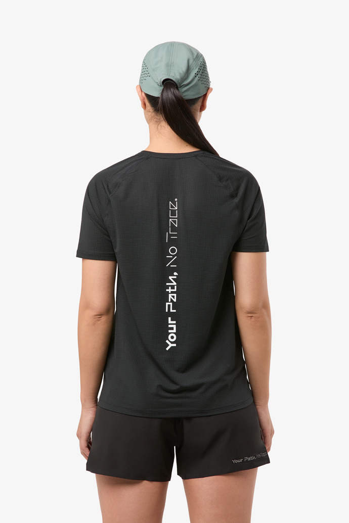 Women’s Race T-Shirt NN Black Camiseta NNormal negra para mujer