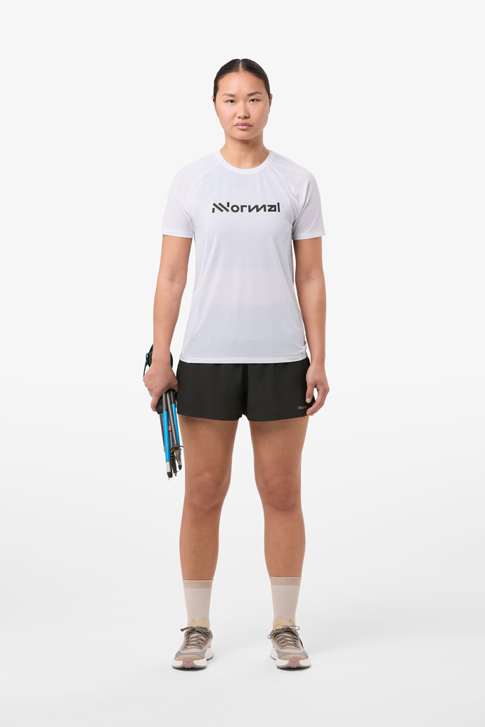 Women’s Race T-Shirt NN White Women's white NN running t-shirt
