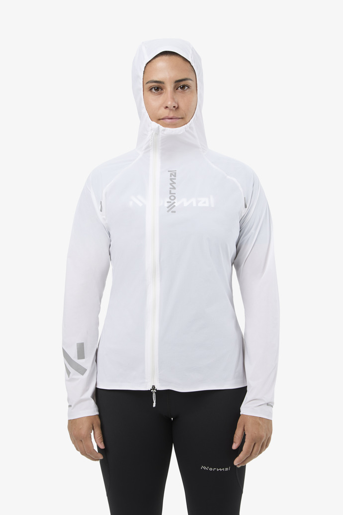 Trail Wind Jacket W White Women's white trail wind jacket
