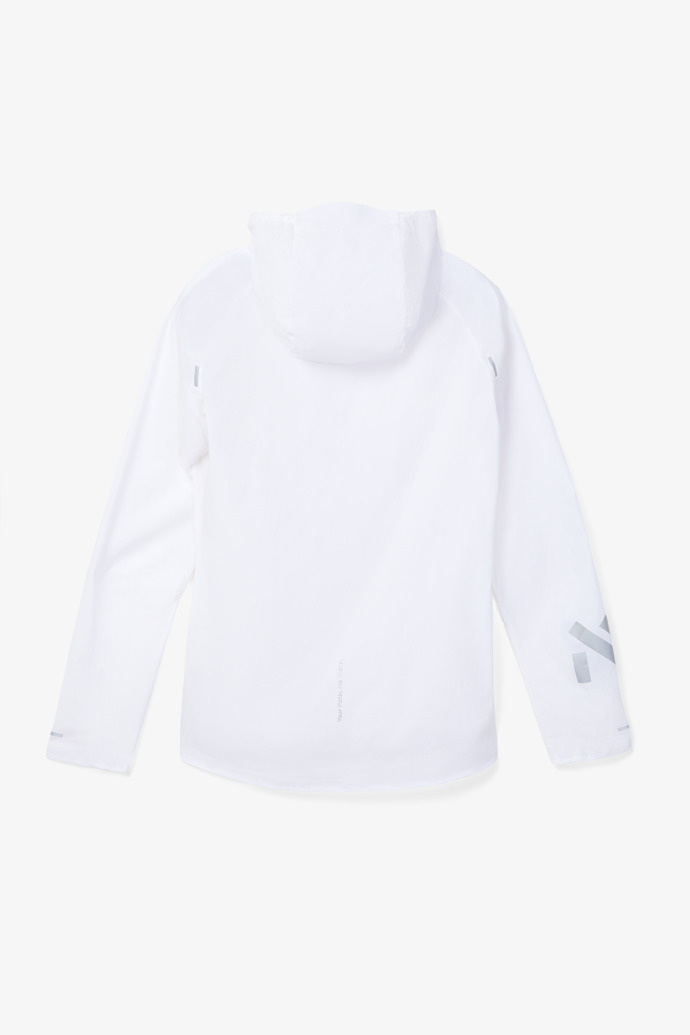 Trail Wind Jacket W White Women's white trail wind jacket