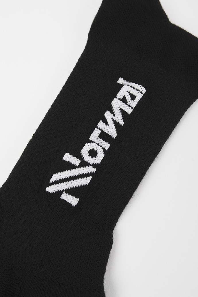 Merino Socks Calcetines de lana merina negros para mujer con regulación de temperatura
