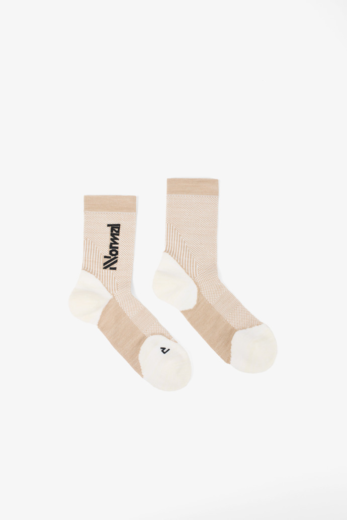 Merino Socks 2 Beige merino socks for women