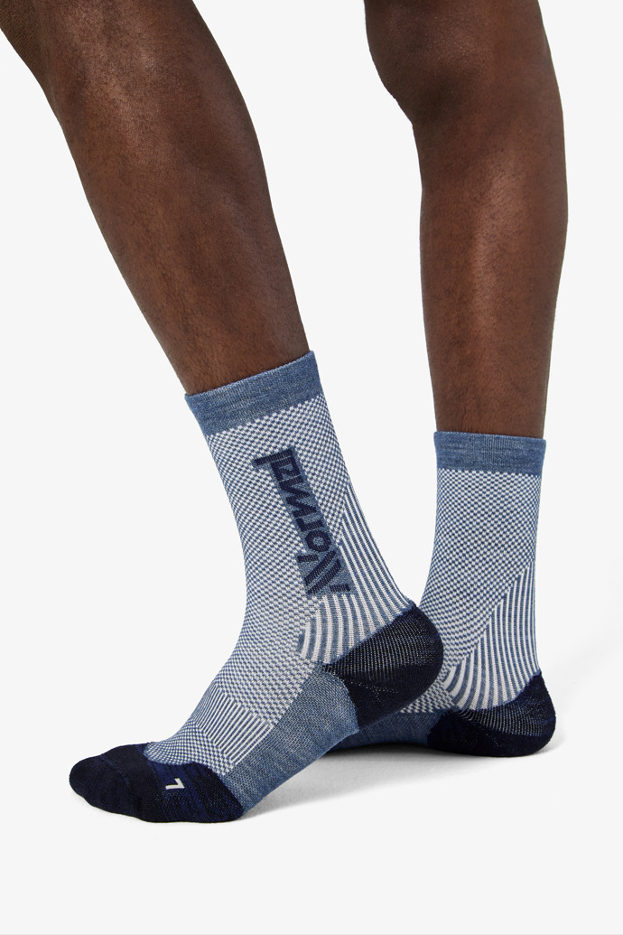 Merino Sock Blue Blue Men´s Merino Socks