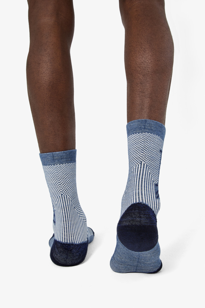 Merino Sock Blue Blue Men´s Merino Socks