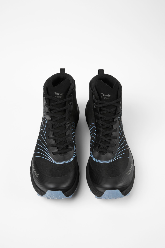 Tomir Boot Waterproof Chaussures de randonnée imperméables noires pour femme