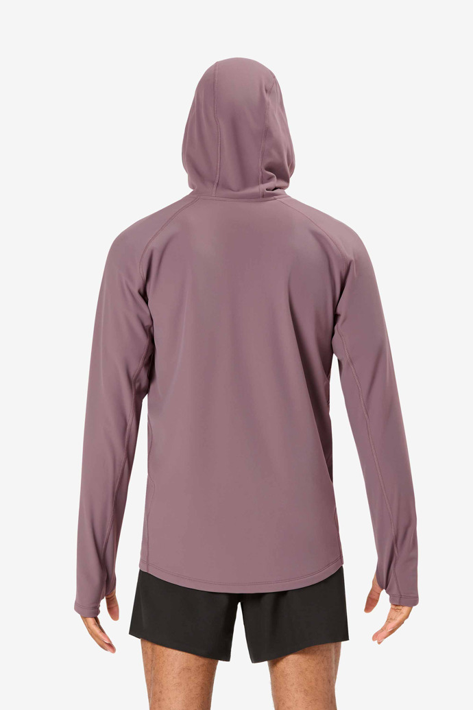 Men’s Active Warm Jacket Chaqueta ligera de montaña violeta para hombre con control de temperatura