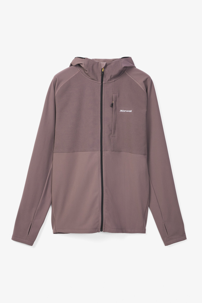 Men’s Active Warm Jacket Veste de montagne violette légère pour homme avec contrôle de température