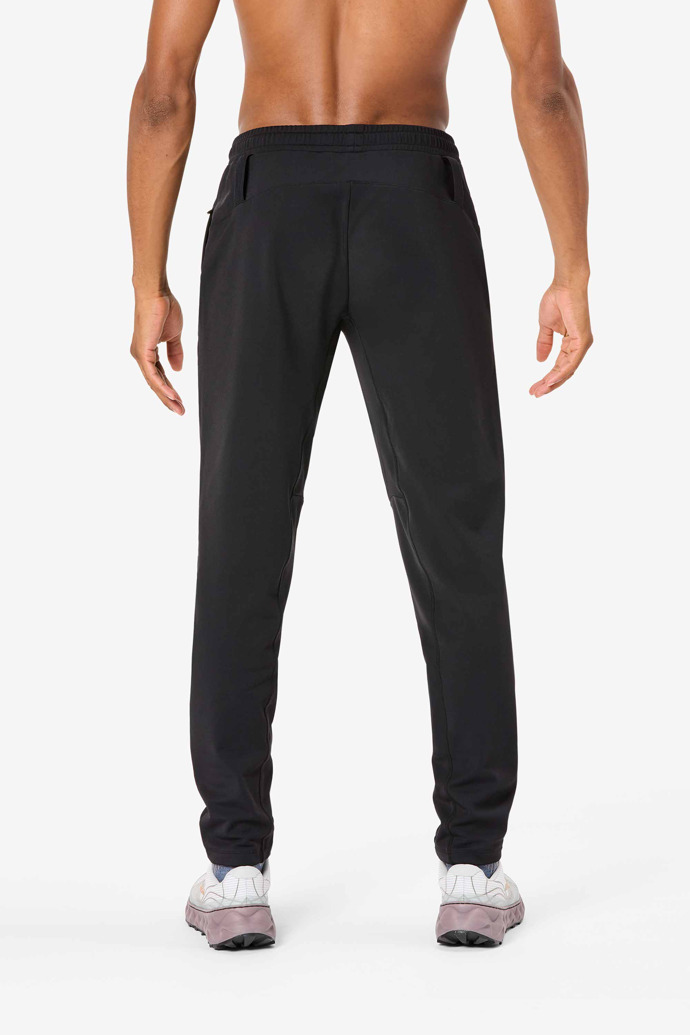 Men’s Active Warm Pants Pantalon de montagne noir léger pour homme avec contrôle de température