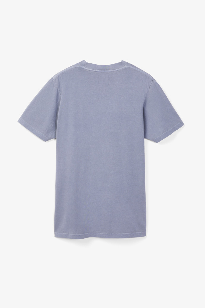 Organic Cotton T-Shirt T-shirt bleu en coton organique pour femme