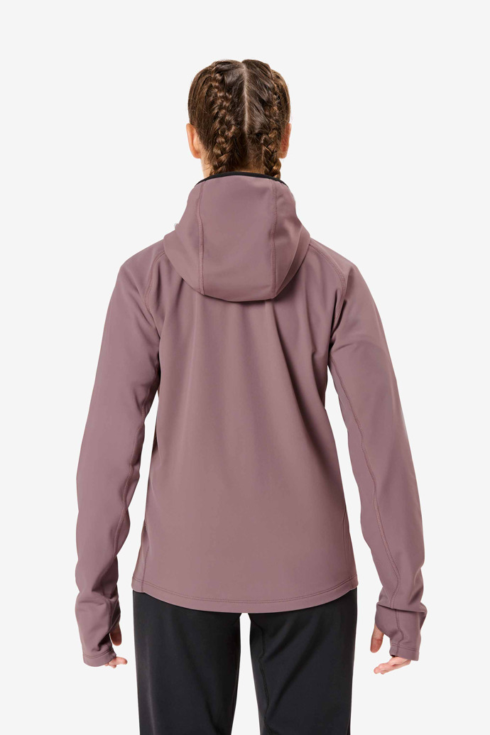 Women’s Active Warm Jacket Chaqueta ligera de montaña violeta para mujer con control de temperatura
