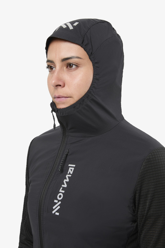 Tech Hoodie W Black Women's black tech hoodie
