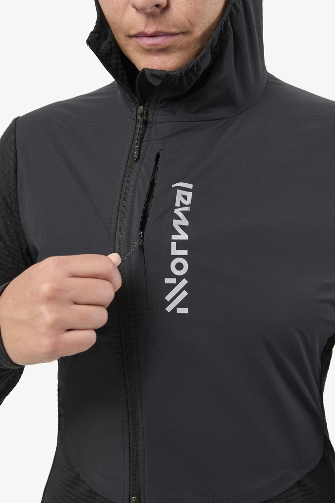 Tech Hoodie W Black Women's black tech hoodie