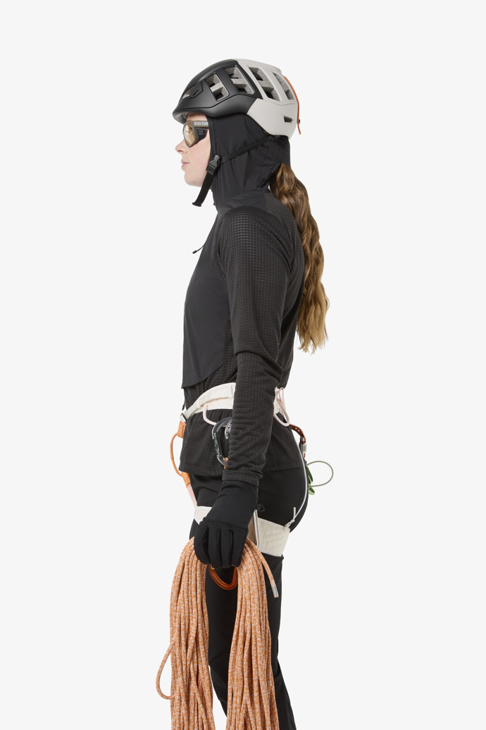Tech Hoodie W Black Women's black tech hoodie