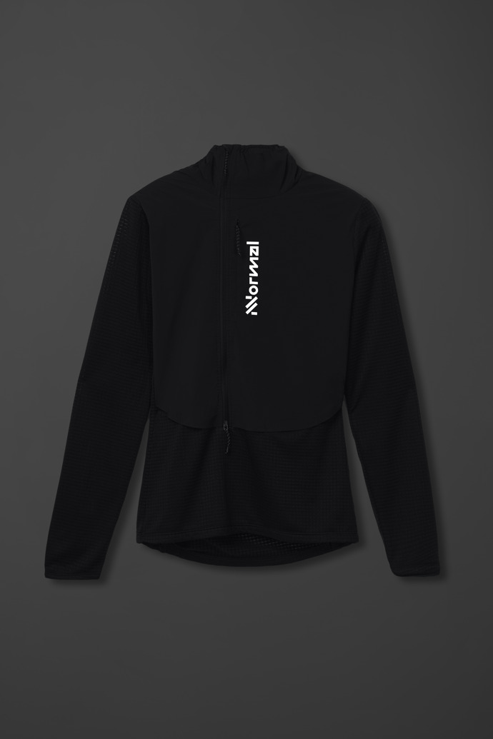 Tech Hoodie W Black Men's black tech hoodie