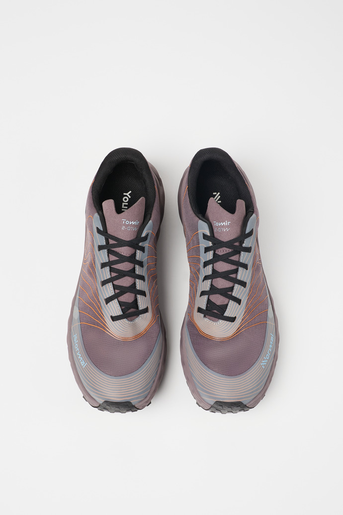 Tomir Waterproof Purple running shoes for men