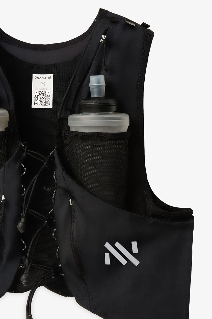 Modular Trail Vest Black Armilla trail running modular negra