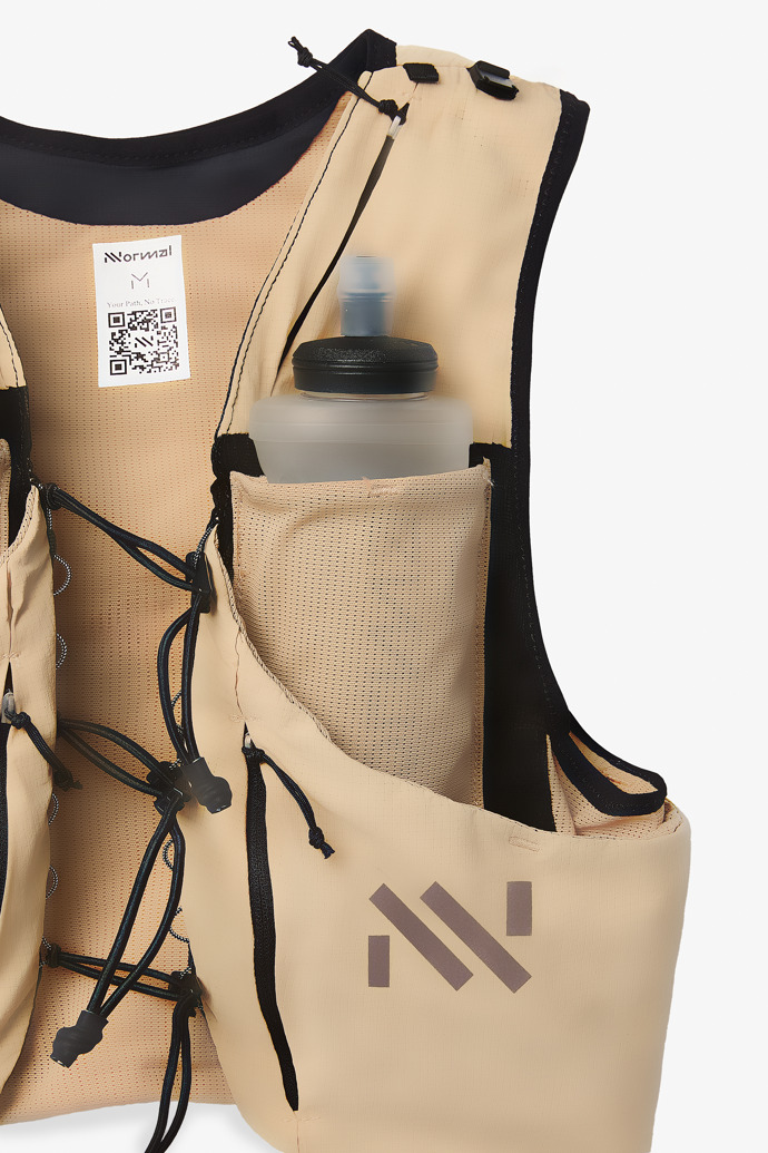 Modular Trail Vest Beige Armilla trail running modular beige