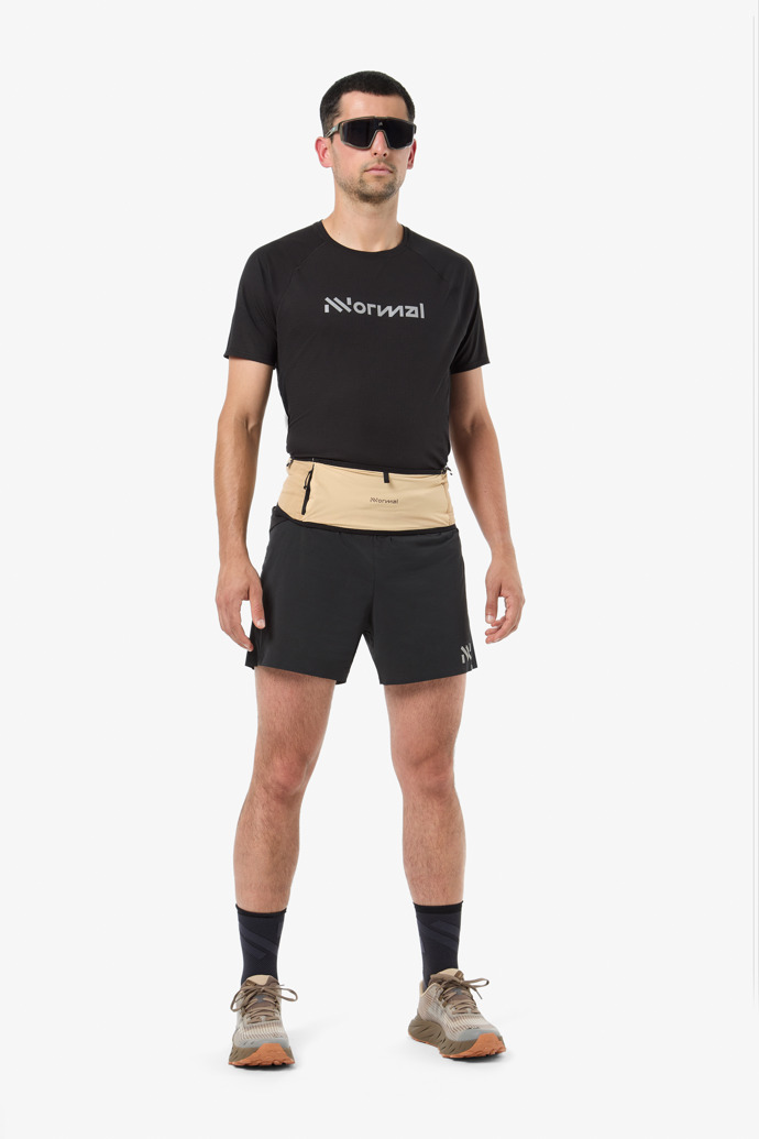 Trail Run Belt Beige Trailrunning-Gürtel Beige