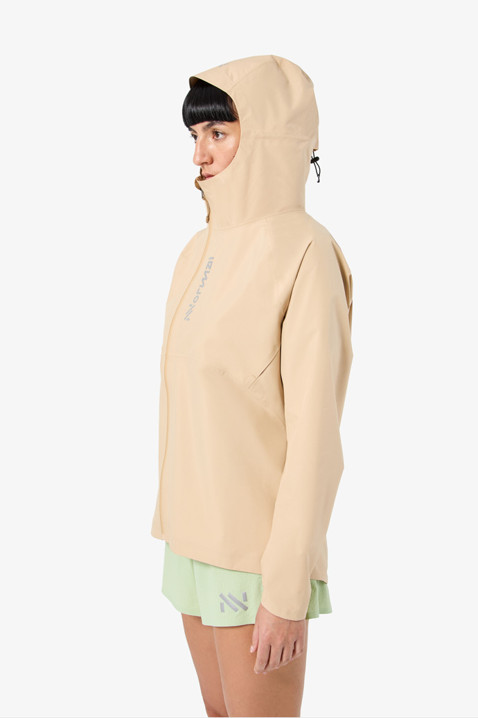 Trail Rain Jacket 02 W Beige Beige Women´s Trail rain Jacket 02