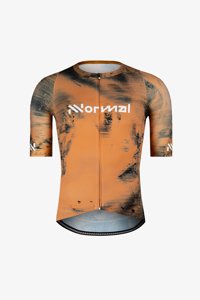Men's Maillot Orange print