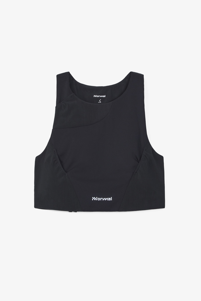 Trail Crop Top 02 W Black Black Women´s Trail Crop Top 02