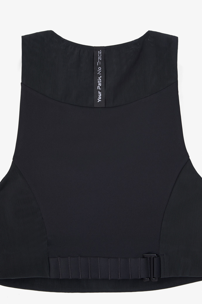 Trail Crop Top 02 W Black Black Women´s Trail Crop Top 02