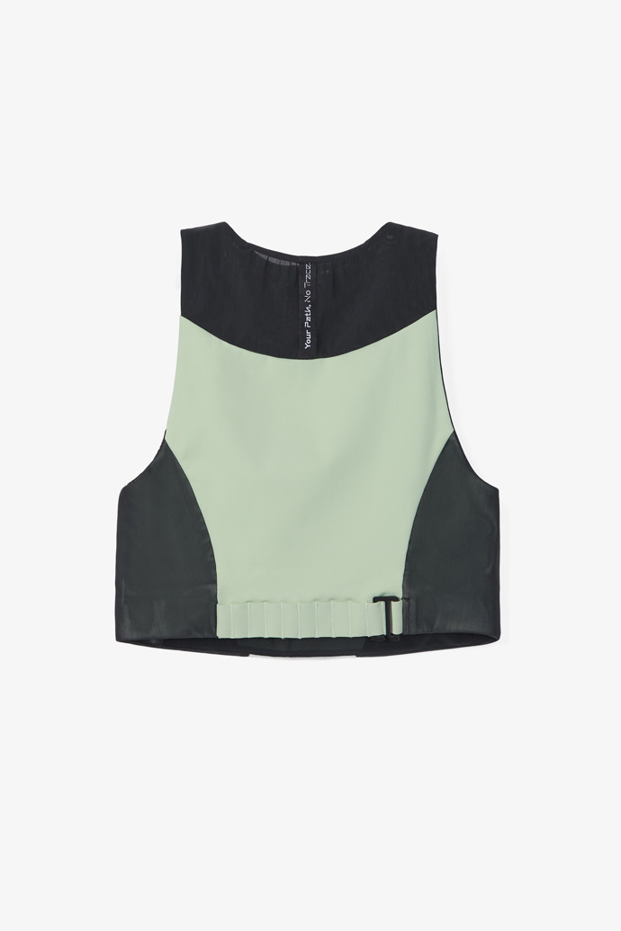 Trail Crop Top 02 W Green Green Women´s Trail Crop Top 02