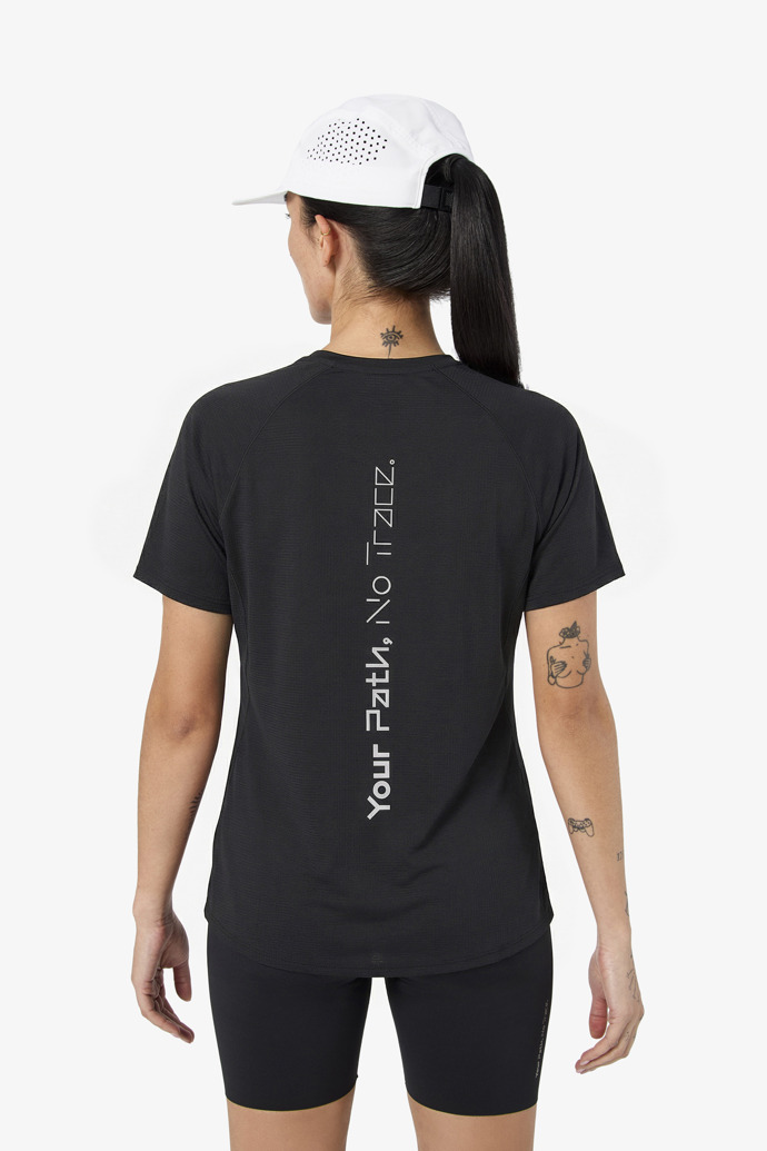 Race T-shirt 02 W Black Black Women´s Race T-Shirt 02