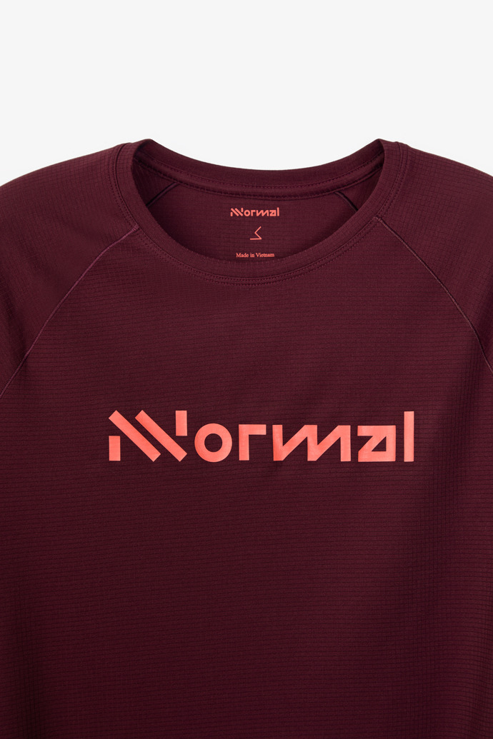 Race T-shirt 02 W Burgundy Burgundy Women´s Race T-Shirt 02