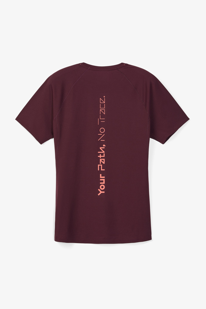 Race T-shirt 02 W Burgundy Burgundy Women´s Race T-Shirt 02