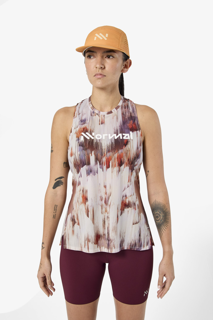 Race Tank 02 W Fade Print Multi-Assorted Women´s Race Tank 02